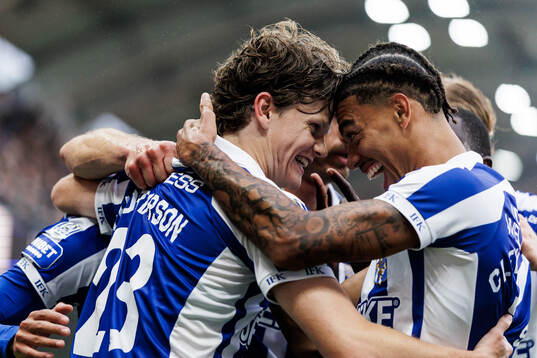 IFK Göteborgs Kolbeinn Thordarson och Sebastian Clemmensen