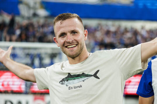 IFK Göteborgs Jonas Bager jublar