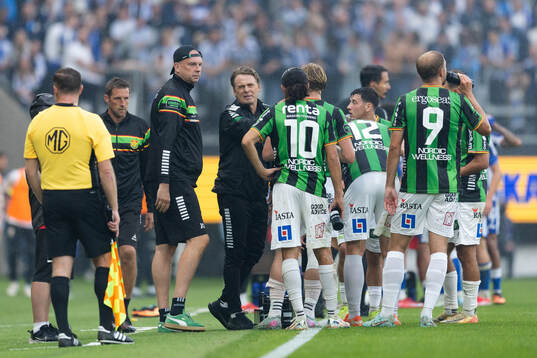 GAIS tränare Fredrik Holmberg