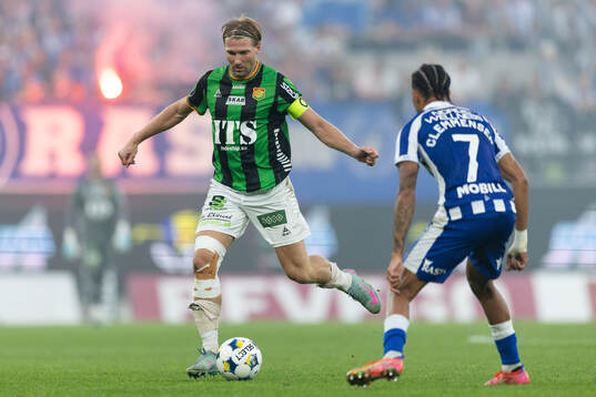 GAIS August Wängberg och IFK Göteborgs Sebastian