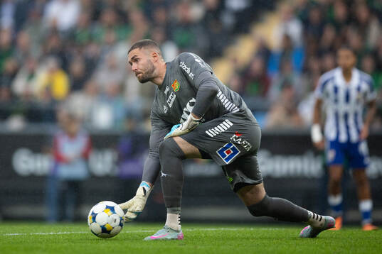 GAIS målvakt Mergim Krasniqi