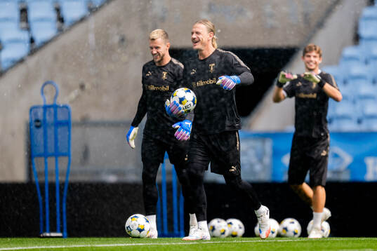 Goalkeeper Johan Dahlin