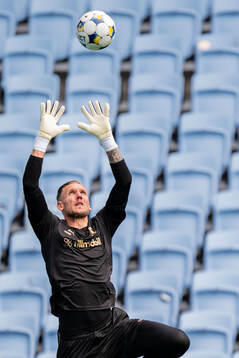 Goalkeeper Robin Olsen