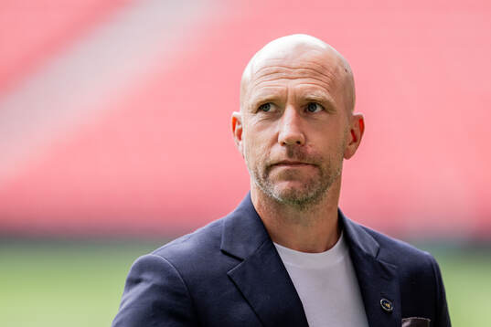Head coach Henrik Rydström of Malmö FF at a stadium