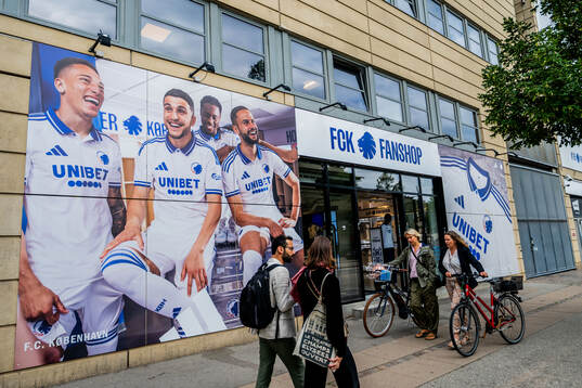 Exterior view of Parken Stadium
