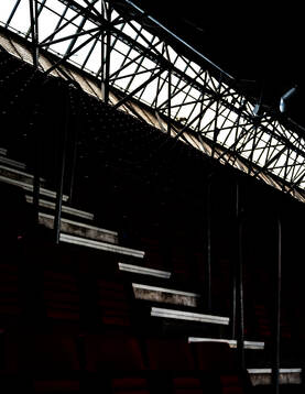 Interior view of Parken Stadium