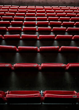 Interior view of Parken Stadium