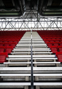 Interior view of Parken Stadium