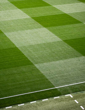 Interior view of Parken Stadium