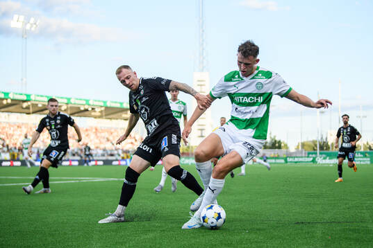Örebros Jesper Modig och Västerås Mikkel Ladefoged