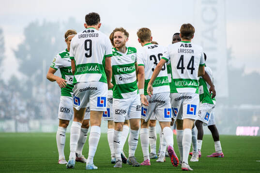 Västerås Mikkel Ladefoged jublar med Victor Wernersson