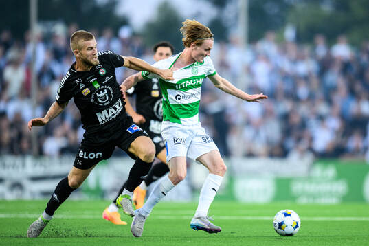 Örebros Hampus Söderström och Västerås Julius Johansson