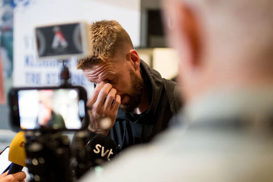 Pontus Jansson of Malmö FF looks dejected