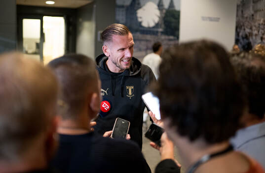 Goalkeeper Robin Olsen of Malmö FF