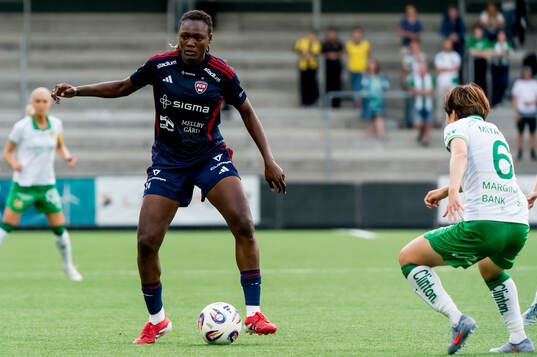 Rosengårds Anam Imo och Hammarbys Asato Miyagawa
