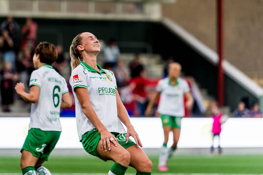 Hammarbys Ellen Wangerheim deppar