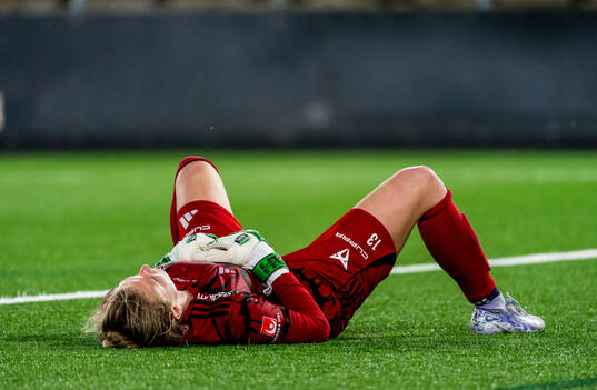 Rosengårds målvakt Samantha Leshnak Murphy