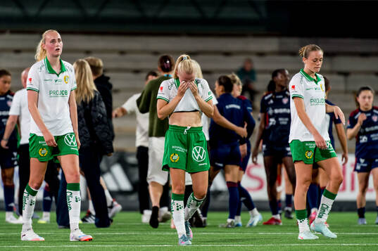 Hammarbys spelare deppar