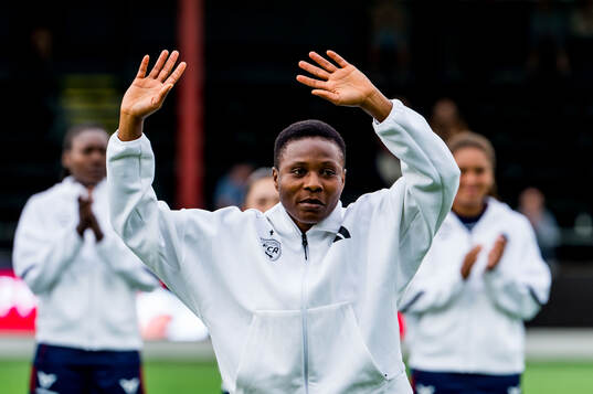 Rosengårds Halimatu Ayinde hyllas som afrikansk mästare