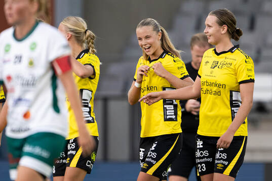 Elfsborgs Mollie Josefsson jublar 1-0