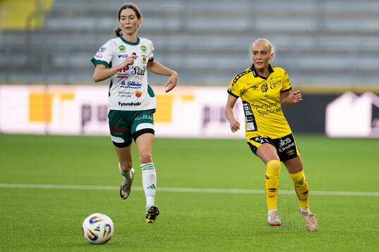 Rådas Matilda Ahlstrand och Elfsborgs Tea Skoglund