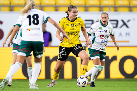 Elfsborgs Ellen Nilsson och Rådas Caroline Berling