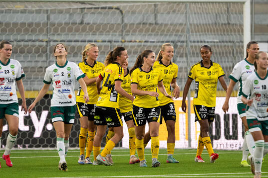 Elfsborgs spelare jublar