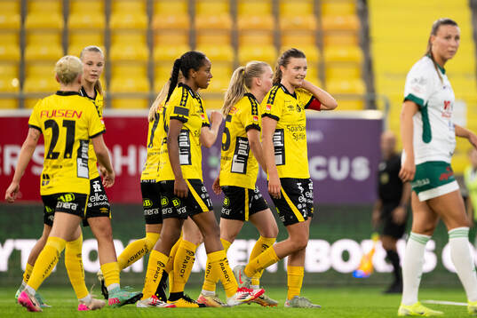 Elfsborgs Ida Backlund jublar