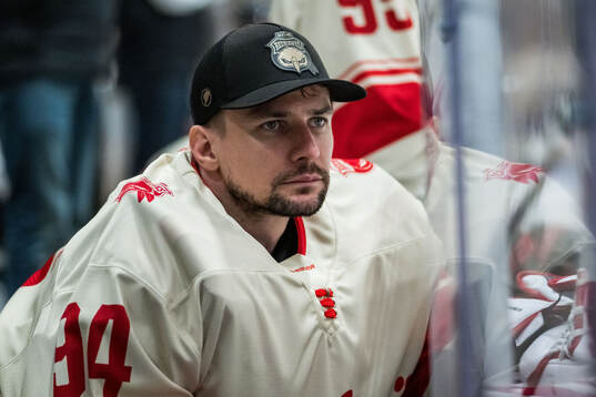 Malmö Redhawks målvakt Marek Langhamer