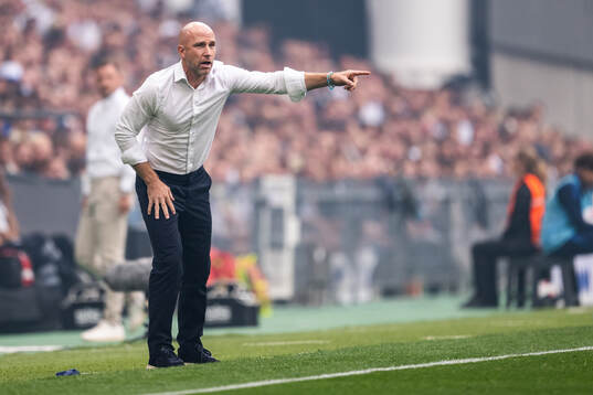 Head coach Henrik Rydström  of Malmö FF