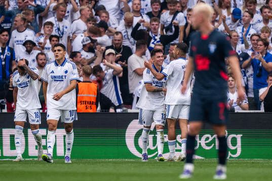 Rodrigo Huescas of FC Copenhagen celebrates