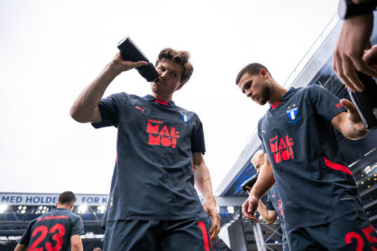 Oliver Berg and Gabriel Busanello of Malmö FF