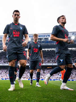 Lasse Berg Johnsen, Hugo Bolin and Colin Rösler of Malmö