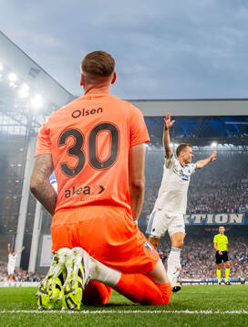 Viktor Claesson of FC Copenhagen celebrates