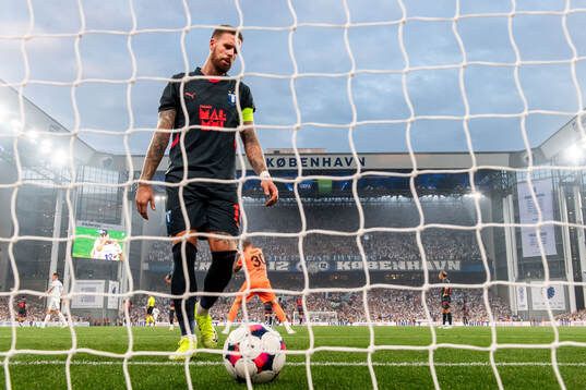 Pontus Jansson of Malmö FF looks dejected