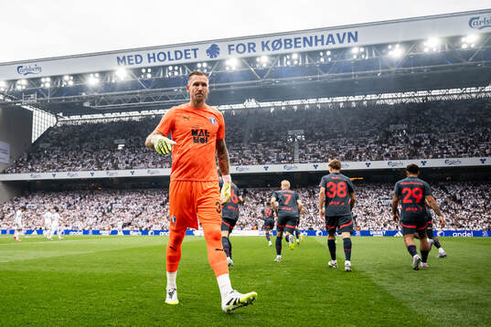 Goalkeeper Robin Olsen of Malmö FF