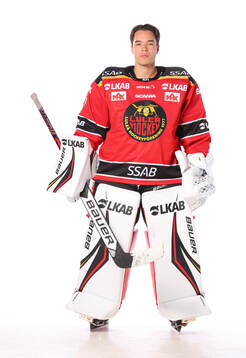 Luleås målvakt Matteus Ward