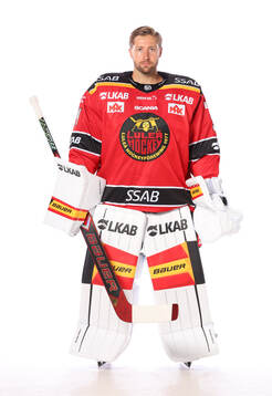 Luleås målvakt Joel Lassinantti