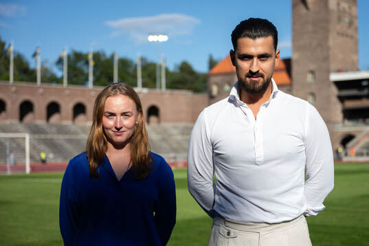 Expressens programledare Elvira Dietmann och Anel Avdic