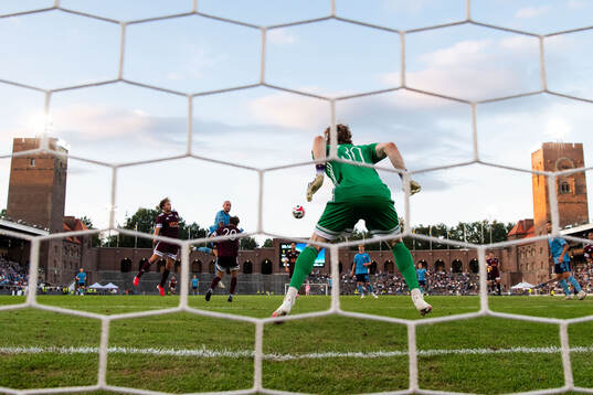 Djurgårdens Adam Ståhl gör 1-4 bakom FC Järfällas