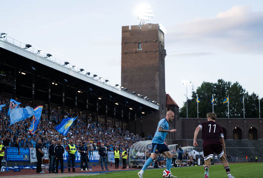 Djurgårdens Adam Ståhl och FC Järfällas Ossian Ogestad