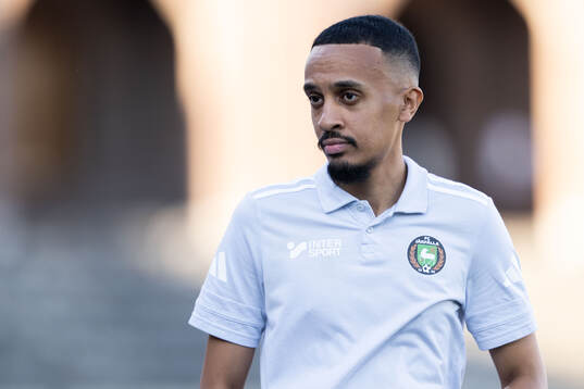 FC Järfällas huvudtränare Saleh Osman Gulai
