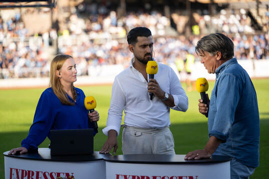 Expressens programledare Elvira Dietmann och Anel Avdic med