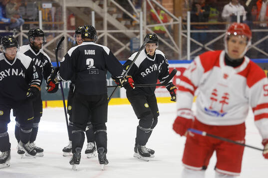 Brynäs Jakob Silfverberg jublar