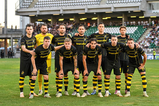 The starting eleven of AIK