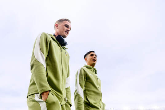 Olle Samuelsson and Danilo Al-Saed of Häcken