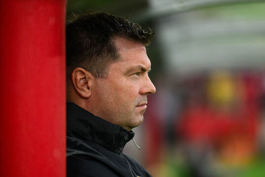 Coach Jens Gustafsson of Häcken
