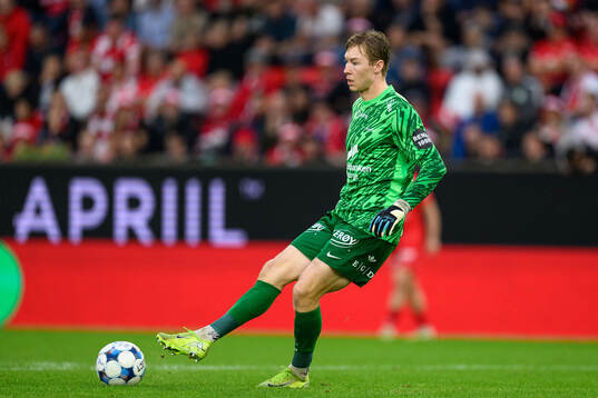 Goalkeeper Mathias Dyngeland of Brann