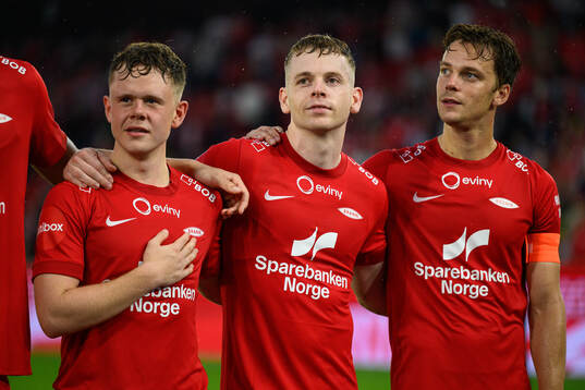 Eggert Aron Gudmundsson, Saevar Atli Magnusson and Felix
