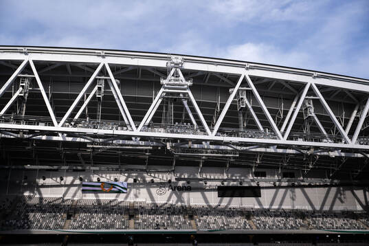 Interior view of 3Arena